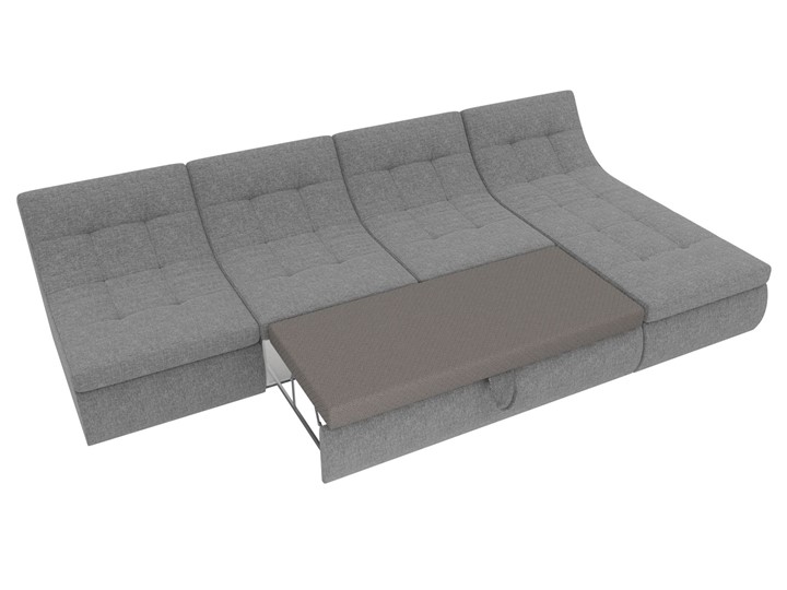 Модульный угловой диван Холидей, Серый (рогожка) в Ярославле - изображение 6