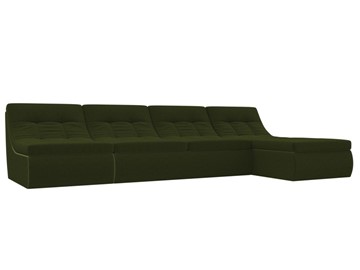 Большой модульный диван Холидей, Зеленый (микровельвет) в Ярославле