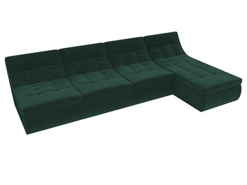 Большой модульный диван Холидей, Зеленый (велюр) в Ярославле - предосмотр 5