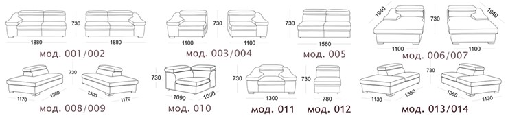 Модульный диван Мюнхен в Ярославле - изображение 12