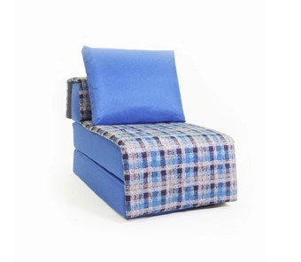 Кресло бескаркасное Харви, синий - квадро в Рыбинске