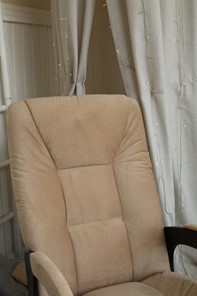 Кресло-качалка Леон маятниковая, ткань AMIGo песок 29-Т-П в Ярославле - предосмотр 7