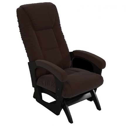 Кресло-качалка Леон маятниковая, ткань AMIGo шоколад 29-Т-Ш в Ярославле - изображение