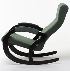 Кресло-качалка в гостиную Корсика, ткань Amigo Green 34-Т-AG в Рыбинске - предосмотр 1