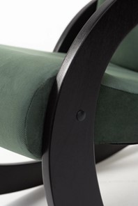 Кресло-качалка в гостиную Корсика, ткань Amigo Green 34-Т-AG в Ярославле - предосмотр 5