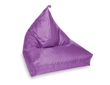 Кресло-мешок КлассМебель Пирамида, фиолетовый в Ярославле