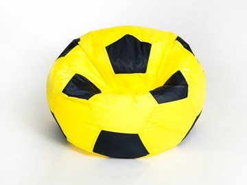 Кресло-мешок Мяч большой, желто-черный в Ярославле
