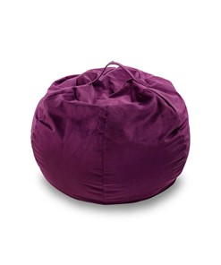 Кресло-мешок Орбита, велюр, фиолетовый в Рыбинске