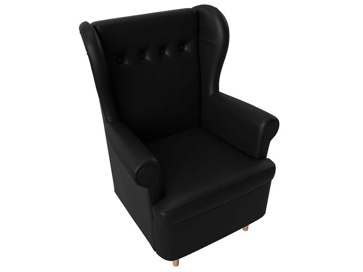 Кресло для отдыха Торин, черный (Экокожа) в Ярославле - изображение 4