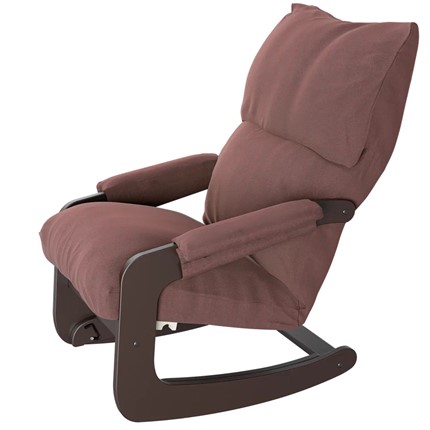 Кресло Трансформер Амадео ВСК №81 (каркас венге, сиденье коричнево-розовое) в Ярославле - изображение