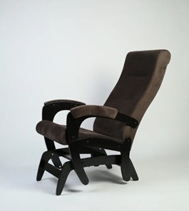 Кресло-качалка Версаль, ткань шоколад 36-Т-Ш в Ярославле