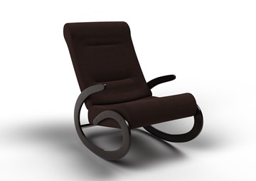Кресло-качалка Мальта, ткань AMIGo шоколад 10-Т-Ш в Ярославле