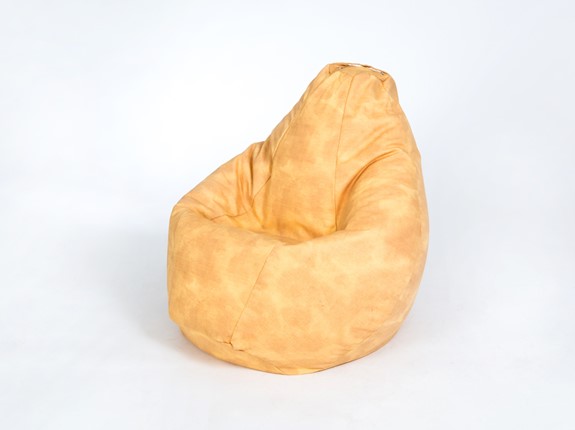 Кресло-мешок Груша среднее, жаккард, песок в Ярославле - изображение