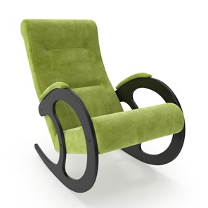 Кресло-качалка Модель 3, Verona 38 Apple Green-велюр в Ярославле