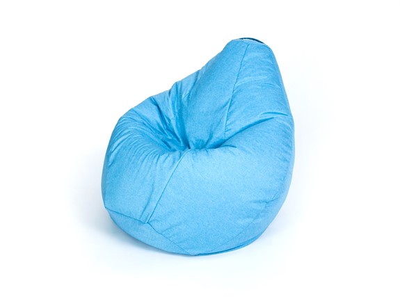 Кресло-мешок Хоум малое, голубое в Ярославле - изображение