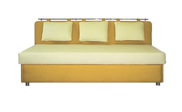 Кухонный диван Модерн большой со спальным местом в Ярославле - предосмотр