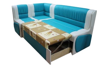 Угловой кухонный диван Квадро 4 со спальным местом в Ярославле - предосмотр 2