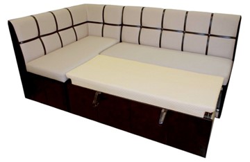 Кухонный угловой диван Квадро 5 со спальным местом в Ярославле - предосмотр 1