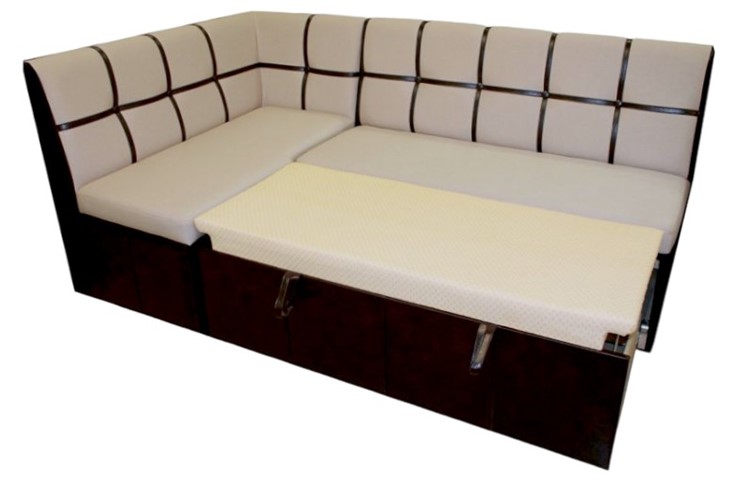 Кухонный угловой диван Квадро 5 со спальным местом в Ярославле - изображение 1