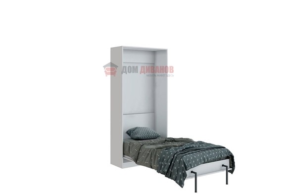 Кровать-шкаф Велена 1, 900х2000, цвет белый в Ярославле - изображение
