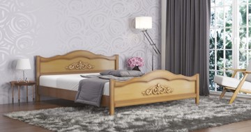 Полутороспальная кровать Виктория 140*200 с основанием в Ярославле
