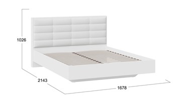 Двуспальная кровать Агата тип 1 (Белый) в Ярославле - предосмотр 2