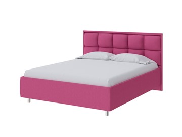 Кровать в спальню Chessy 160х200, Рогожка (Savana Berry (фиолетовый)) в Ярославле