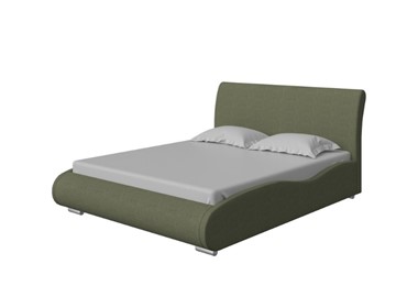 Спальная кровать Corso-8 Lite 140x200, Искусственная шерсть (Лама Авокадо) в Ярославле