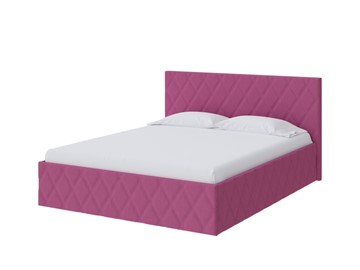 Двуспальная кровать Fresco 140х200, Рогожка (Savana Berry (фиолетовый)) в Ярославле