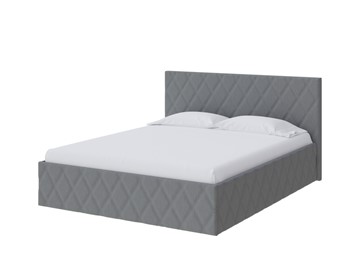 Двуспальная кровать Fresco 160х200, Рогожка (Savana Grey (серый)) в Ярославле - предосмотр