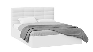 Кровать в спальню с подъемным механизмом Агата тип 1 (Белый) в Ярославле - предосмотр