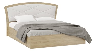 Спальная кровать с подъемным механизмом Сэнди Тип 1 без заглушины (Вяз благородный/Белый) в Ярославле