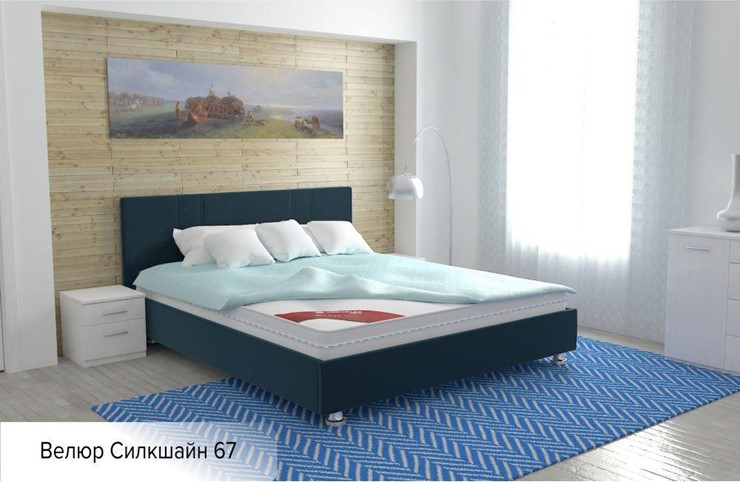 Спальная кровать Вена 180х200 (с основанием) в Ярославле - изображение 13