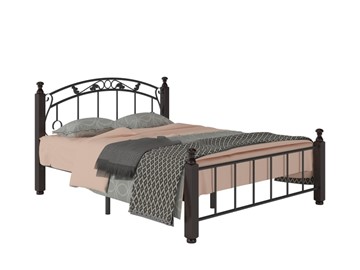 Двуспальная кровать Гарда 5, 160х200, черная в Ярославле - предосмотр 1