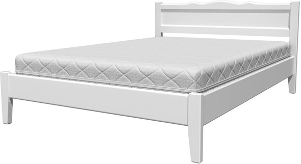 Спальная кровать Карина-7 (Белый Античный) 160х200 в Ярославле - изображение