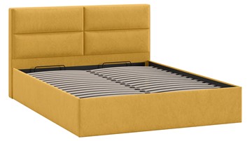 Кровать с механизмом 2-спальная Глосс Тип 1 (Микровелюр Wellmart Yellow) в Ярославле - предосмотр 2