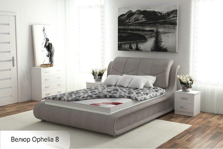 Кровать с механизмом 2-спальная Сицилия 160х200 (с коробом) в Ярославле - изображение 6