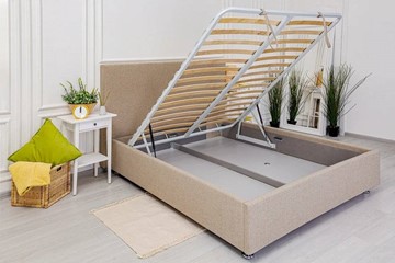 Кровать в спальню Кристалл 1 1400х1900 с подъёмным механизмом в Рыбинске - предосмотр 3