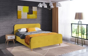 Спальная кровать Сиерра 1200 (без основания) Торонто горчица в Ярославле - предосмотр 1