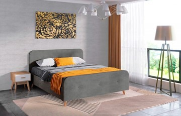Спальная кровать Сиерра 1200 (без основания) Торонто серый в Ярославле - предосмотр 1