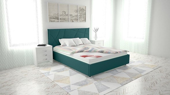Кровать 2-х спальная Стелла 160х200 (с основанием) в Ярославле - изображение