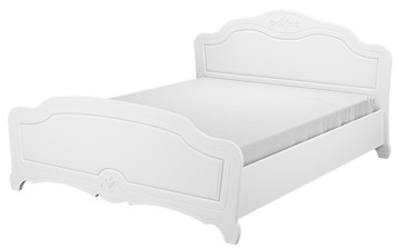 Спальная кровать Лотос (Белый) 140х200 в Рыбинске - предосмотр