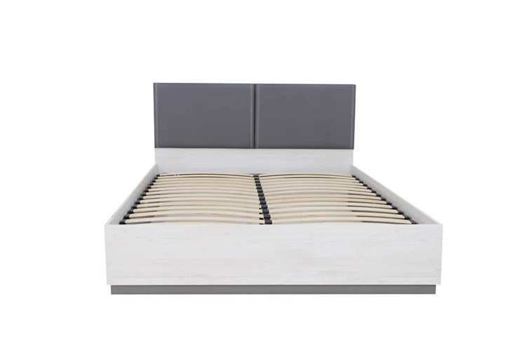 Кровать с подъемным механизмом двуспальная Винтер-16, винтерберг/темно-серый/спейс графит в Ярославле - изображение 2