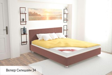 Кровать 1.5-спальная Вена 140х200 (с основанием) в Ярославле - предосмотр 1