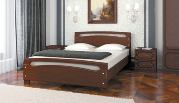 Кровать в спальню Камелия-2 (Орех) 160х200 в Ярославле