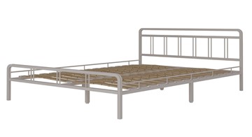 Двуспальная кровать Леон, 1600, белый в Рыбинске - предосмотр 1