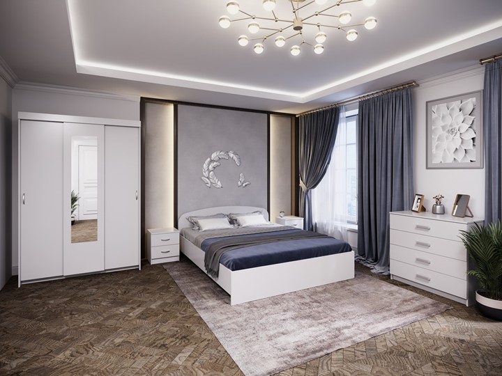 Гарнитур спальный Белое решение в Ярославле - изображение