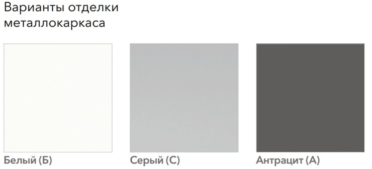 Мебель для персонала А4 (металлокаркас TRE) белый премиум / металлокаркас белый в Ярославле - изображение 3