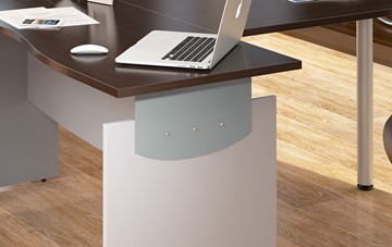 Комплект офисной мебели OFFIX-NEW для двух сотрудников и руководителя в Ярославле - предосмотр 2