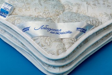 Одеяло всесезонное полутороспальное Лебединая нежность в Ярославле - предосмотр 1